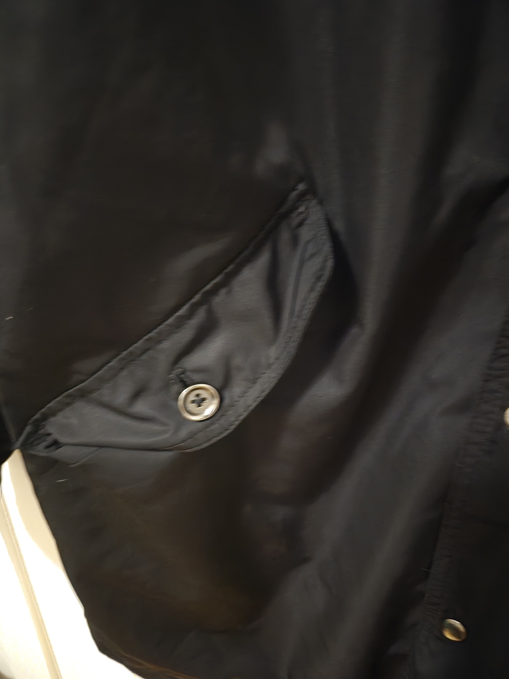 London Fog Black Hooded Utility Jacket - Picture 4 of 12
